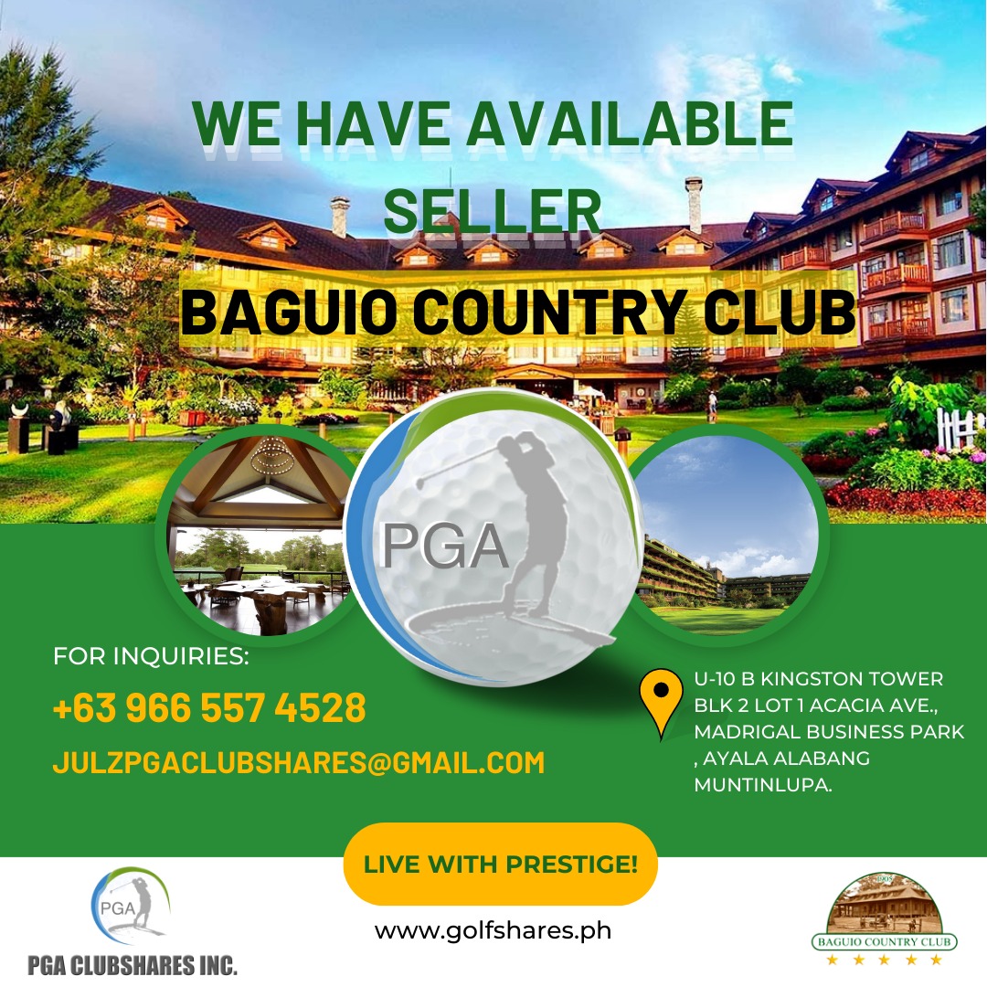 BAGUIO COUNTRY CLUB, Sports Equipment, Sports & Games, Golf on Carousell