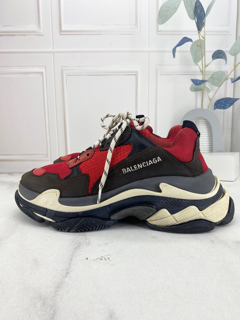 Sepatu Triple S Balenciaga Rouge Jual Balenciaga Triple S Online