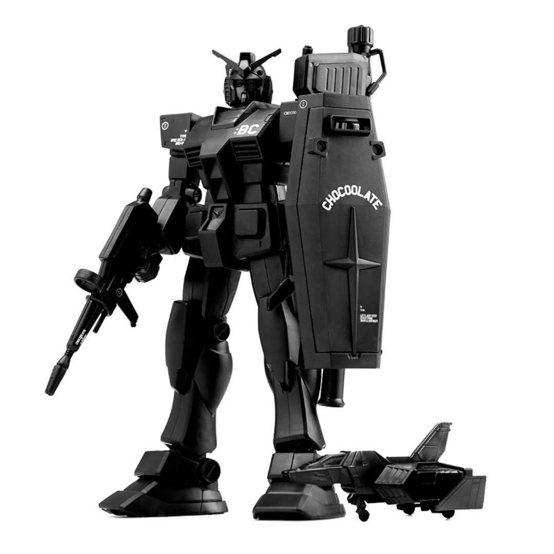 【激安セール】 全新BANDAI絕版Chocoolate黑色RX-78-2高達1:144模型, 興趣及遊戲 ロボット