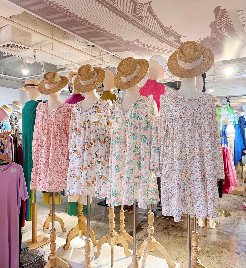 ladies off the shoulder denim dress Easter Dresses Blue Denim Print Sleeveless One-Shoulder Strap Bodycon Midi Dresses(Blue/S) main image 1