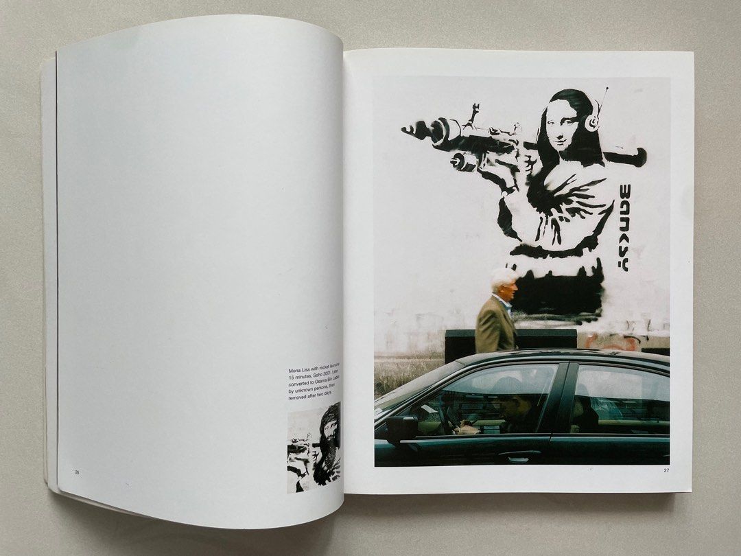Banksy art book Banksy photo book, Hobbies & Toys, Books & Magazines
