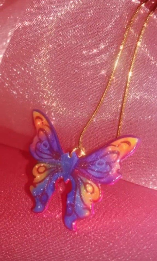 Shop Generic (Multilayer Chain)Disney Barbie Fairytopia Mermaidia Enamel  Butterfly Pendant Necklace For Women Thai Pop Imitation Pearl Multilayer  Jewelry SAB Online | Jumia Ghana