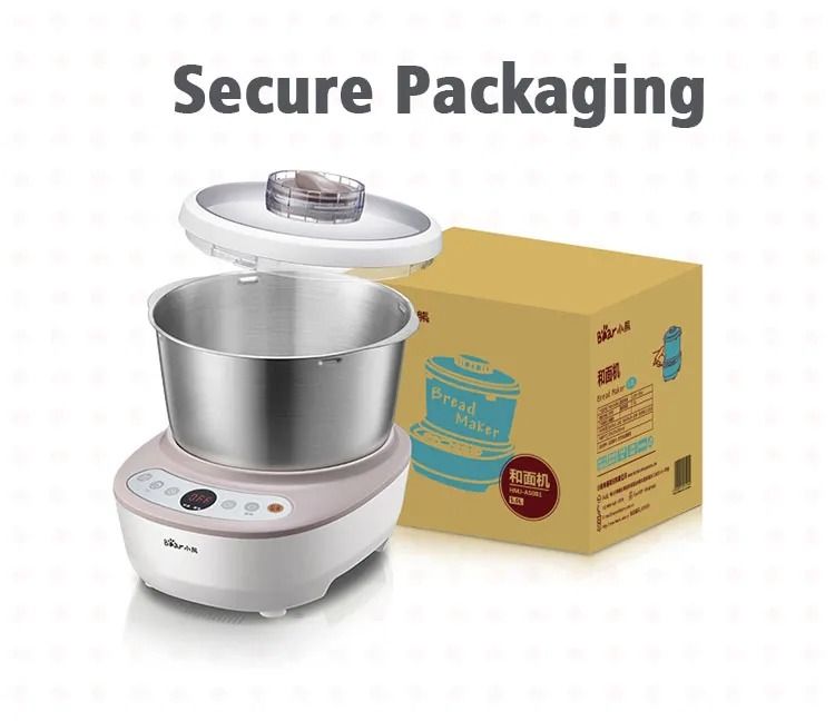 Bear Dough Mixer 5L Fully Automatic Kneading Machine Chef Machine Flour