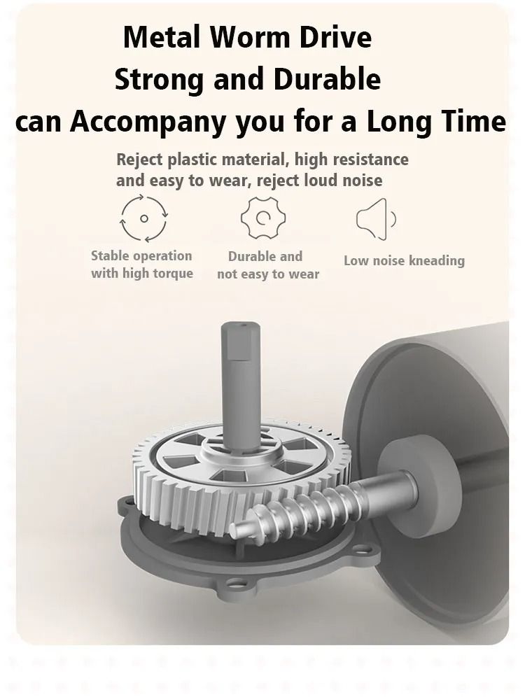 Bear Dough Mixer 5L Fully Automatic Kneading Machine Chef Machine Flour