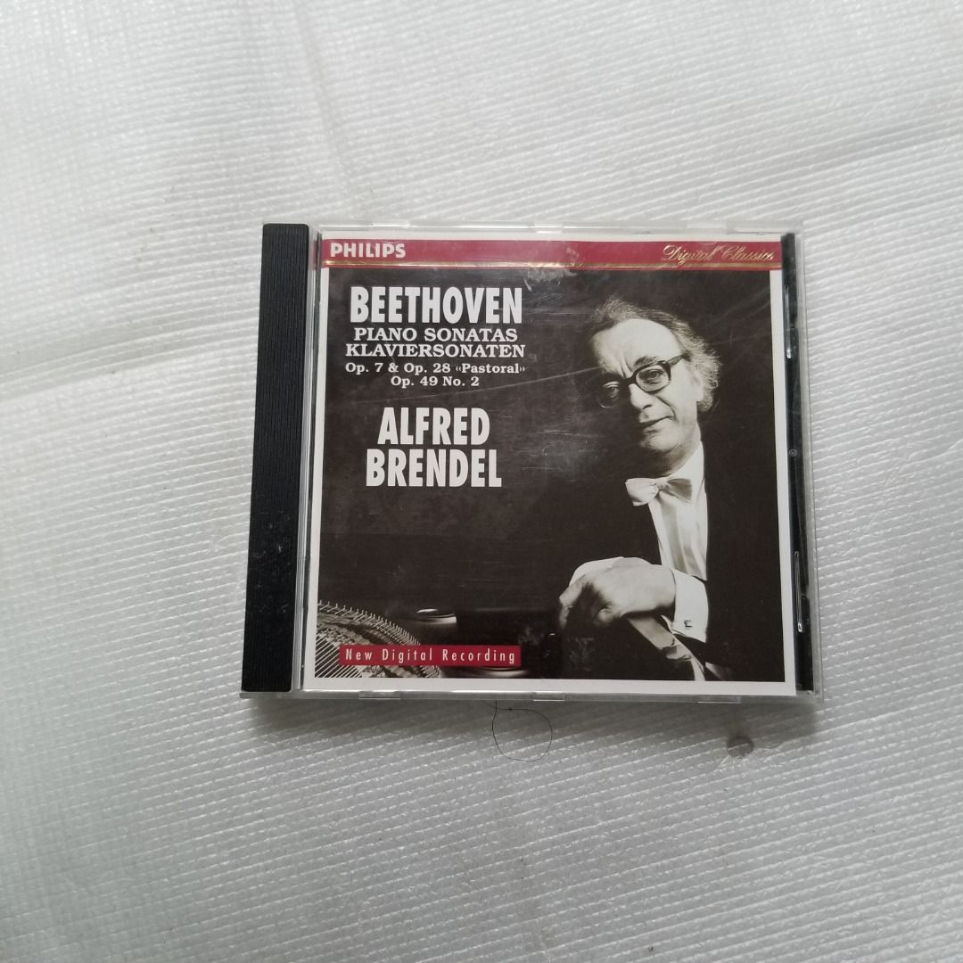 Beethoven - Piano Sonatas Nos. 4, 15 & 20 (Brendel, Philips德國版