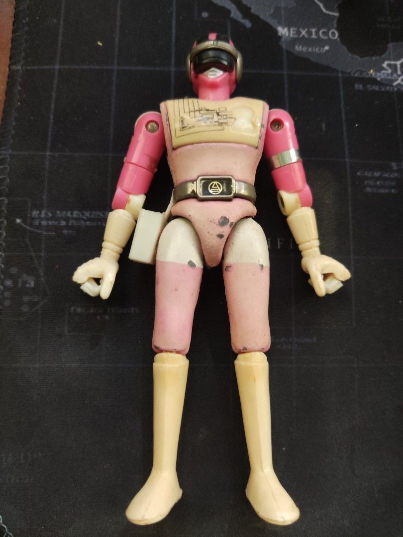 Bioman Pink 5 (Taiwan) (Category: Vehicle & Diecast Models) located in Calamba. Submitted by aaronrei (Listing ID 1227438847, Image 1). Description: Bioman Diecast Taiwan version vintage wysiswyg.