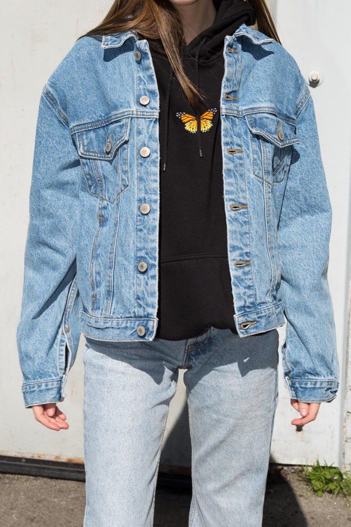 BM Kaylee Denim Jacket Women s Fashion Coats Jackets and Outerwear on Carousell