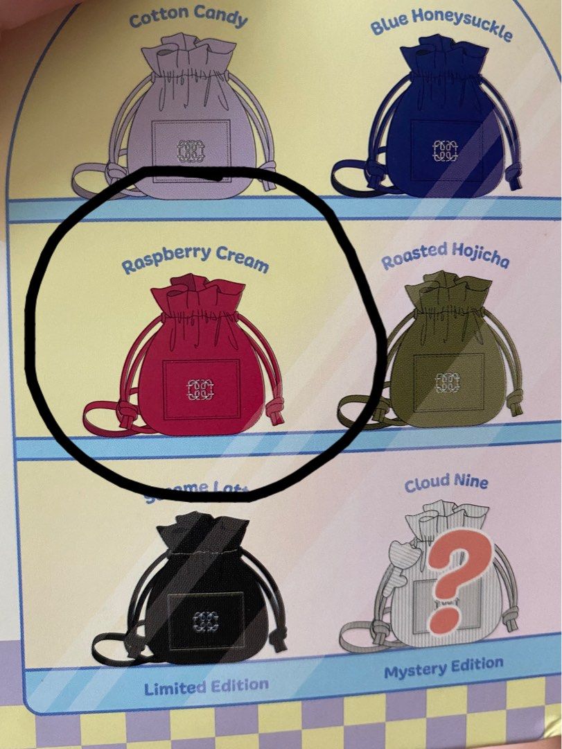 (BN) TTR Froot Loop bag in Raspberry Cream, Women's Fashion, Bags