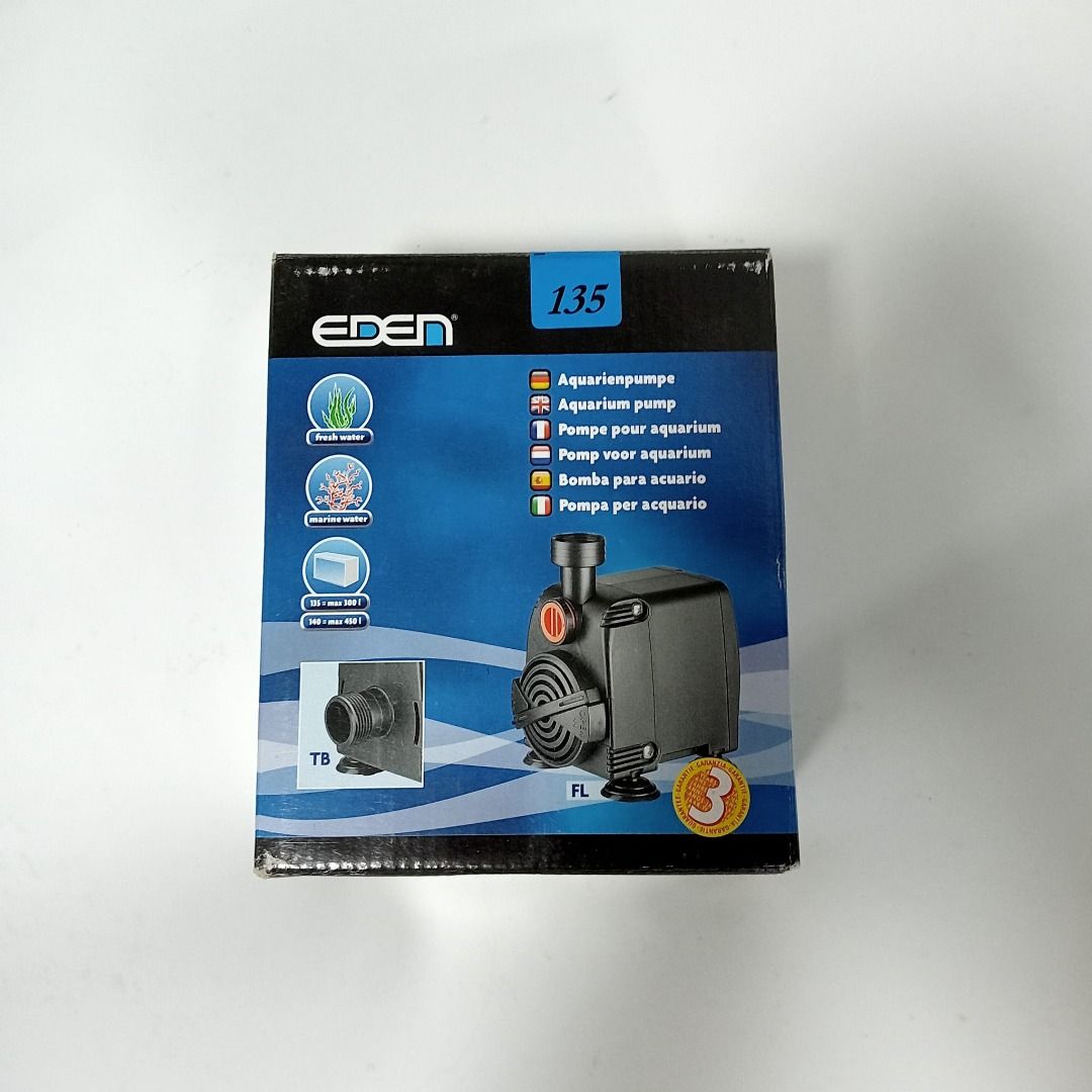 BNIB Eden 135 Internal Aquarium Pump Last Unit Left Pet