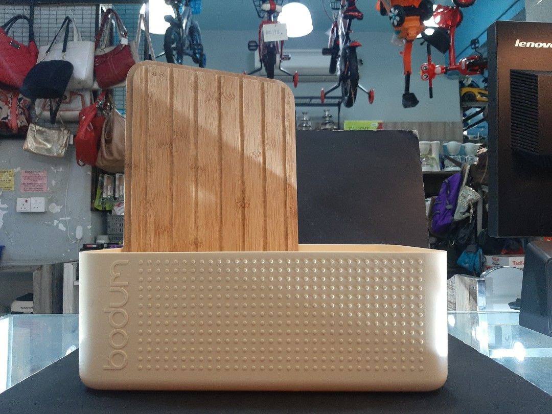 Bodum Bistro Bread Bin, Furniture & Home Living, Kitchenware