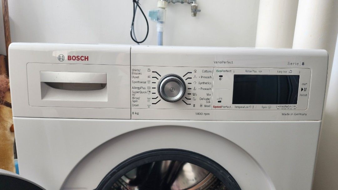 Bosch Front Load Washing Machine Model WAW28440SG, TV & Home Appliances