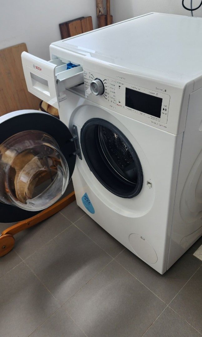 Bosch Front Load Washing Machine Model WAW28440SG, TV & Home Appliances