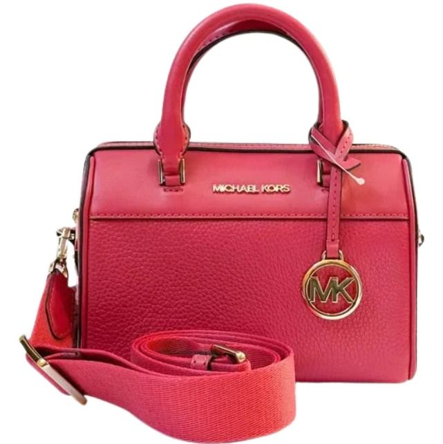 Michael Kors Carmine Pink Jet Set Travel Extra-Small Logo Top-Zip Tote, Best Price and Reviews