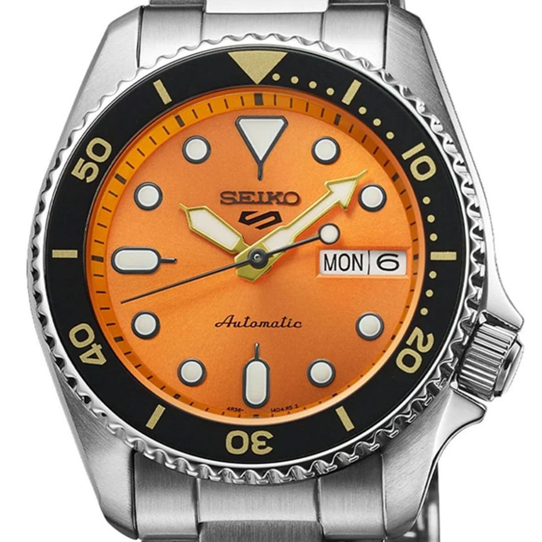 Brand New New Arrival Seiko 5 Sports SKX Style Stainless Steel Watch SRPK35 SRPK35K1