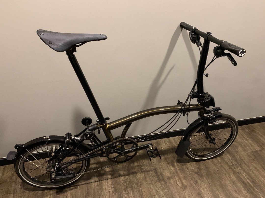 BROMPTON ブラック S6L BROMPTON】24年モデルの新色モデルが入荷！”BROMPTON S6L マット
