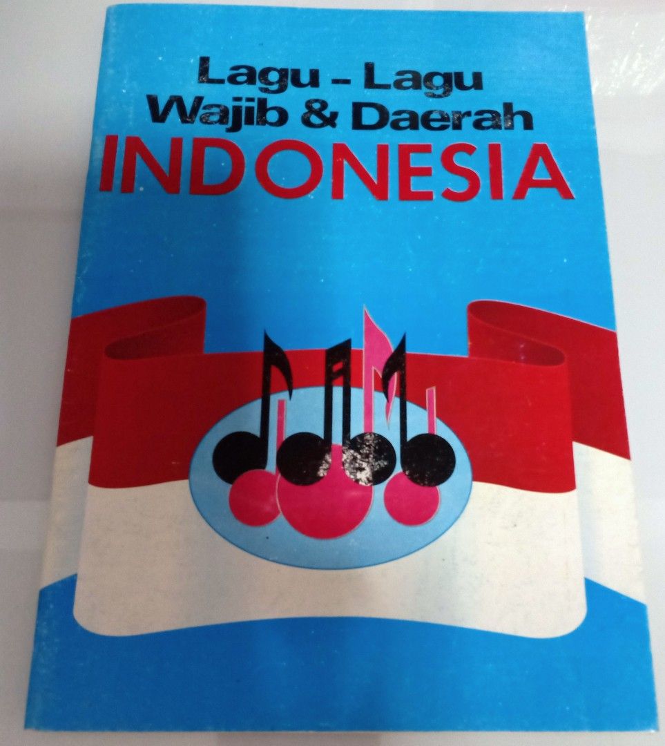 buku lagu wajib dan daerah indonesia on Carousell