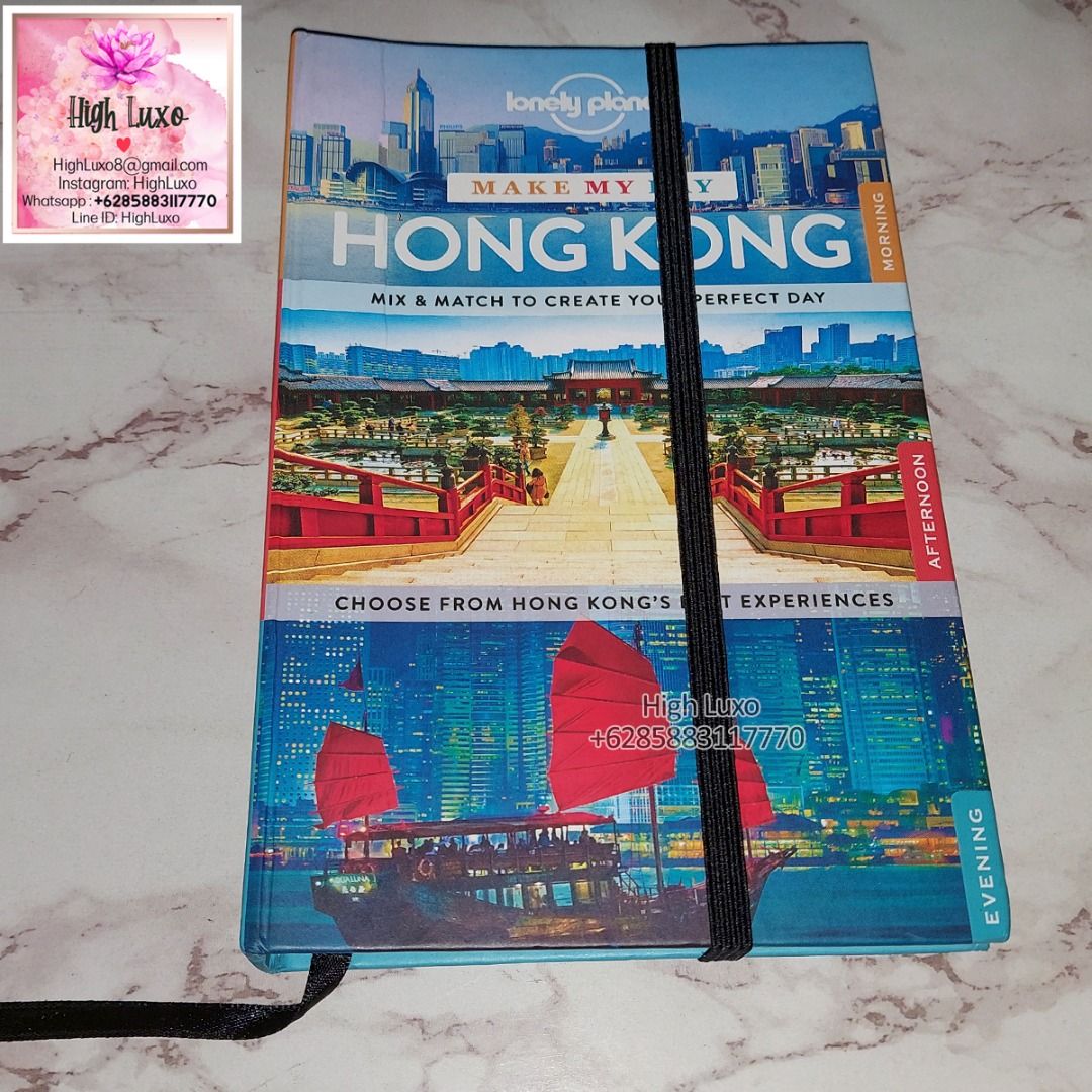 Day　Travel　My　Asia　COVER　Lonely　Kota　Planet　HARD　City　HK　Make　Kong　Hong　Buku　HARDCOVER