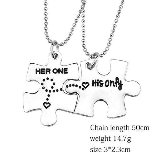 Puzzle piece hotsell jewelry couples