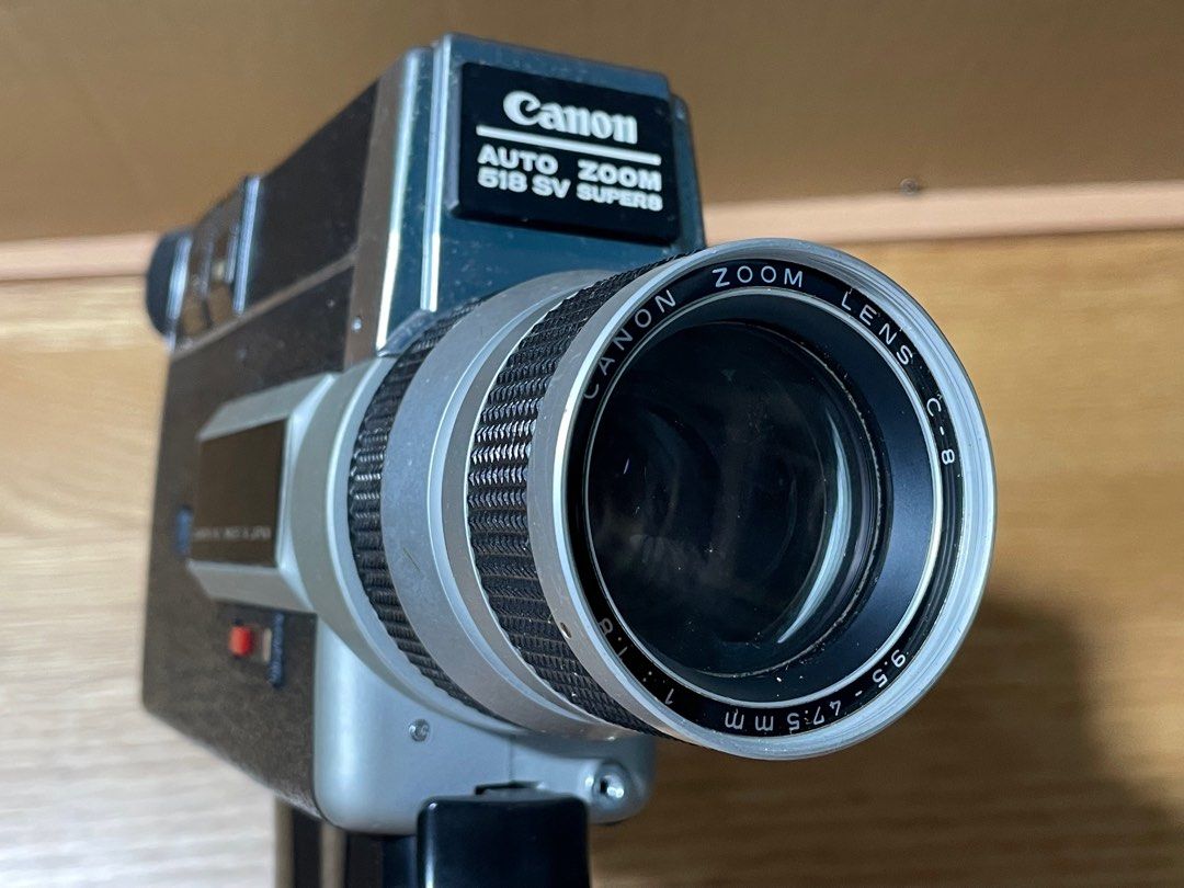 Canon Auto Zoom 518 SV Super 8 超八米里攝影機, 攝影器材, 攝錄機