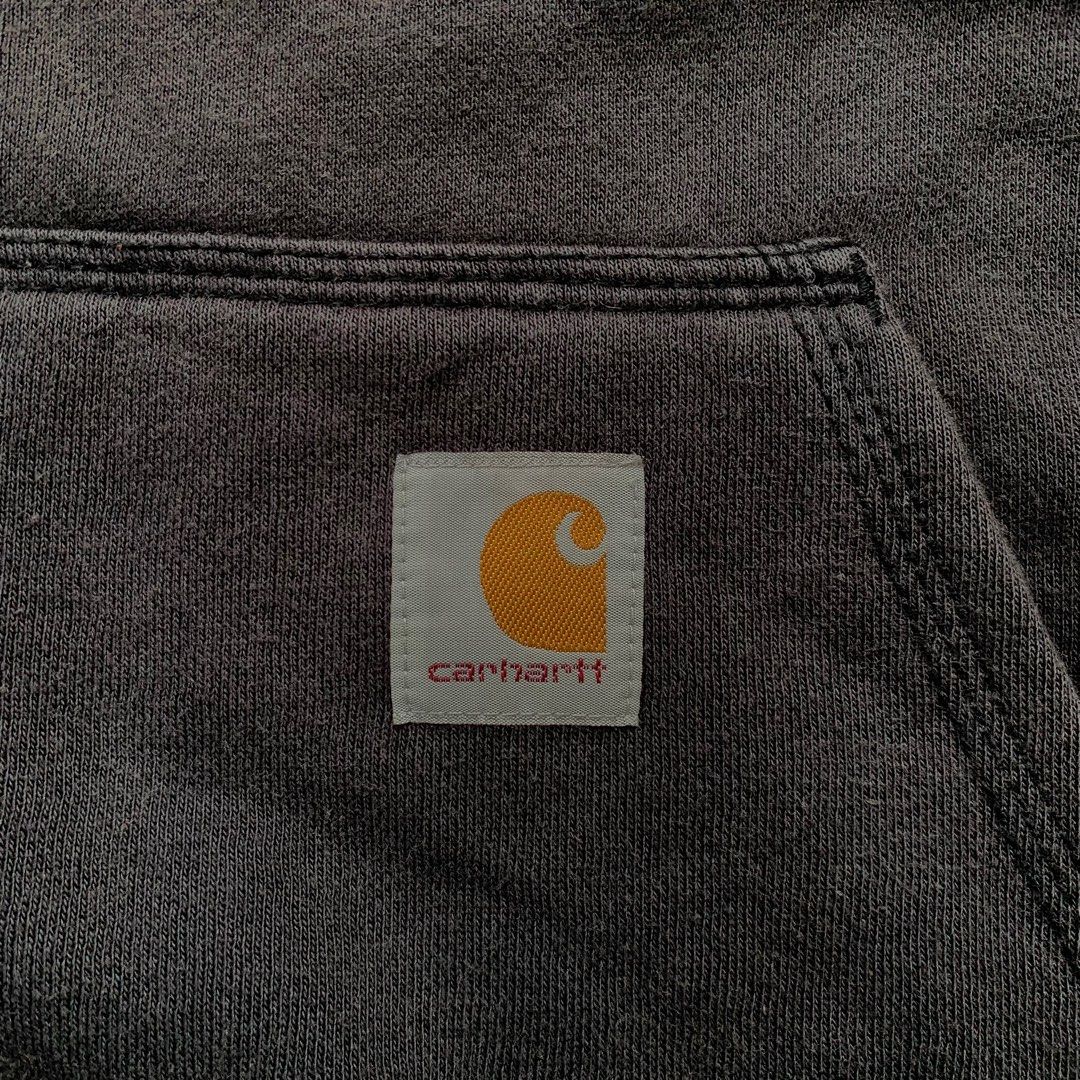 Carhartt Spell Out Logo Hoodie on Carousell