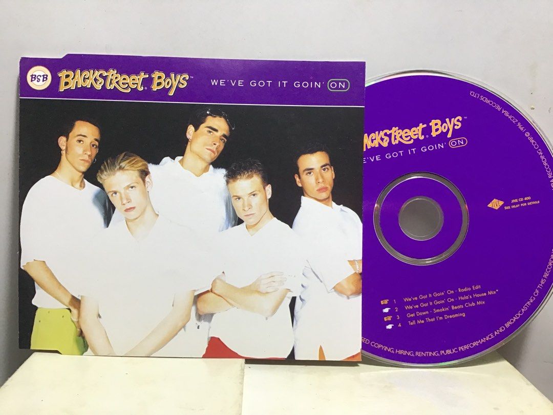 CD SINGLE Backstreet Boys - We’ve Got it Goin’ On OOP ORIGINAL PRESS ...