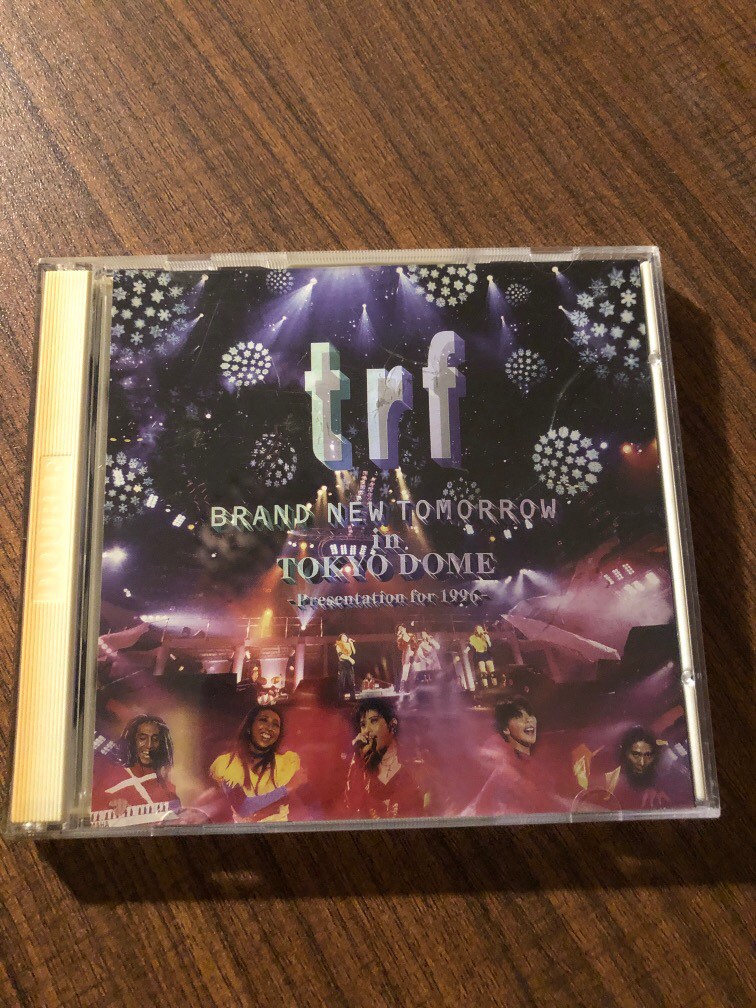 CD trf brand new tomorrow Tokyo dome, 興趣及遊戲, 音樂、樂器 & 配件, 音樂與媒體 CD 及