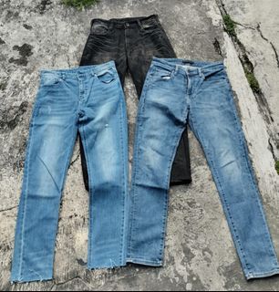 Celana denim jeans uniqlo dll