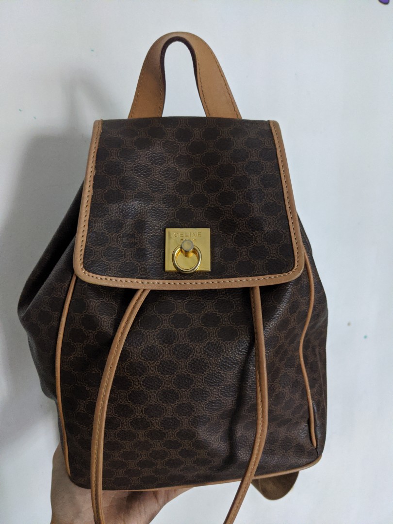 Celine macadam backpack, Luxury, Bags & Wallets on Carousell