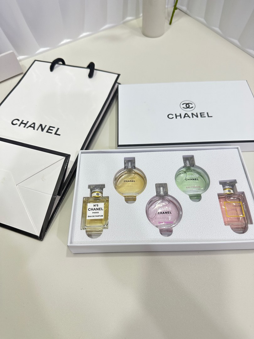 Chanel perfume set, Beauty & Personal Care, Fragrance & Deodorants on ...