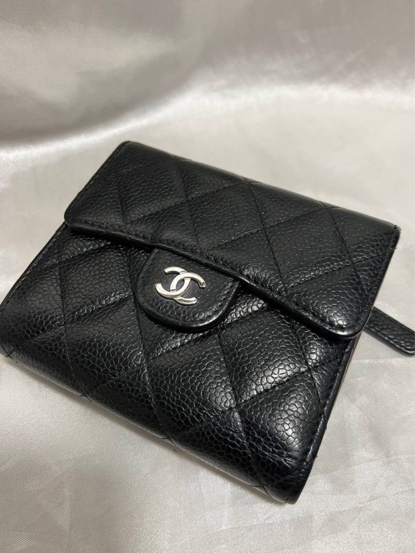 Chanel small flap wallet bag, Luxury, Bags & Wallets on Carousell