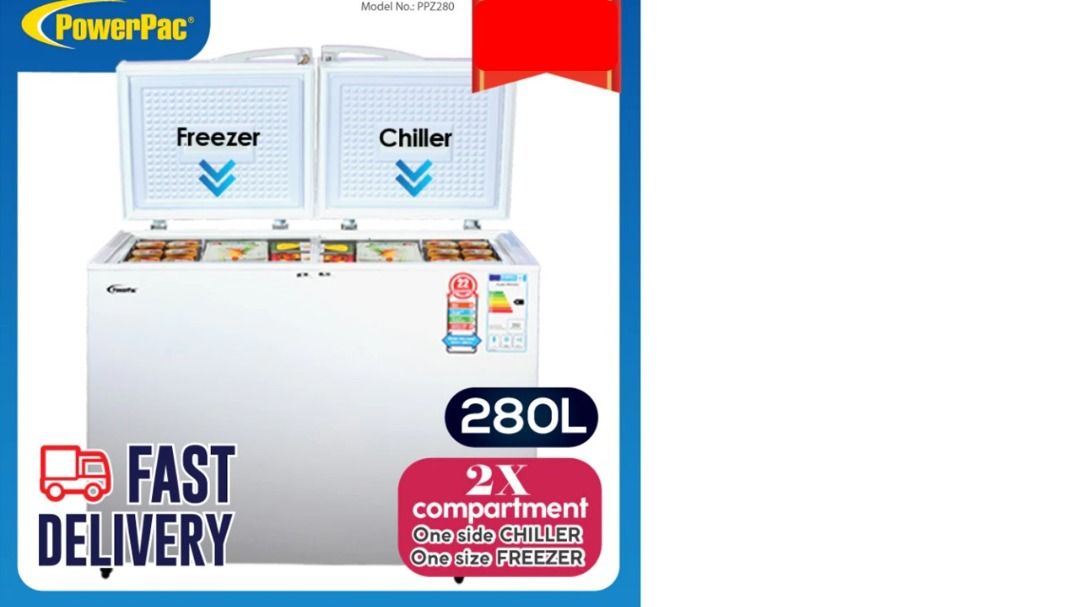 Rental Chest Fridge (Freezer & Chiller), TV & Home Appliances, Kitchen Appliances, Refrigerators