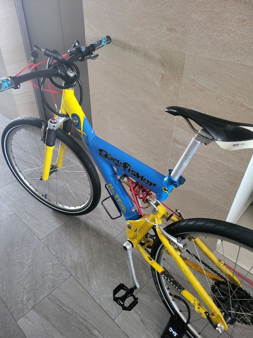 Classic Retro Gary Fisher full suspension mtb brought back to life Sports Equipment Bicycles Parts Bicycles on Carousell