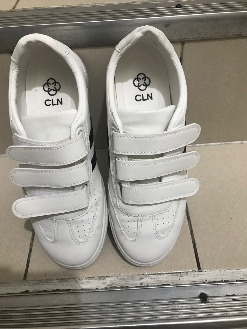 cln white shoes