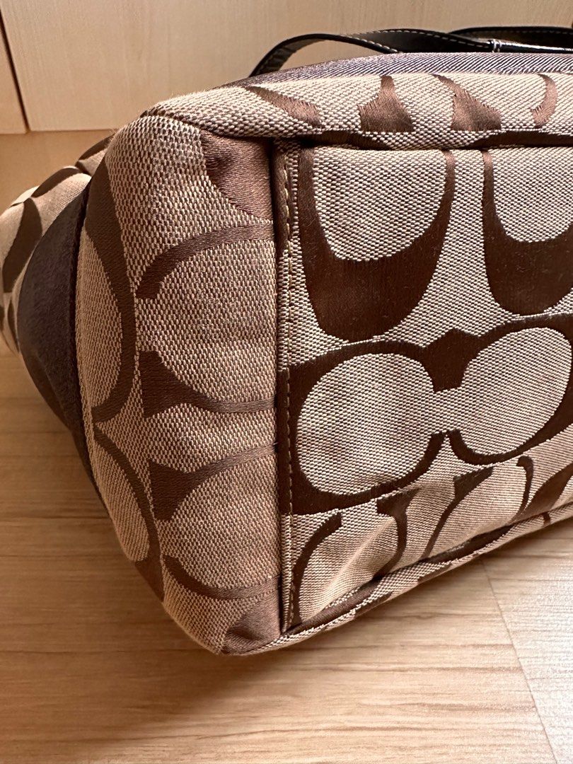 Used coach diaper bag sales