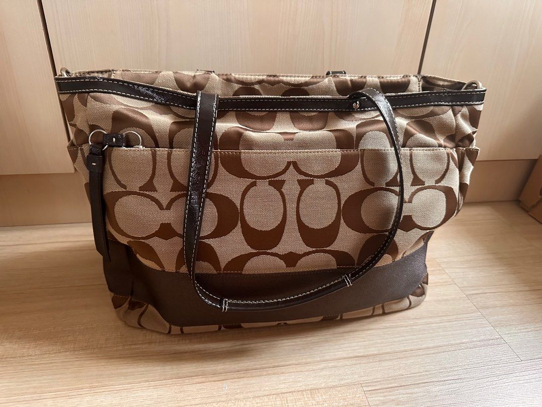 Used coach diaper bag store