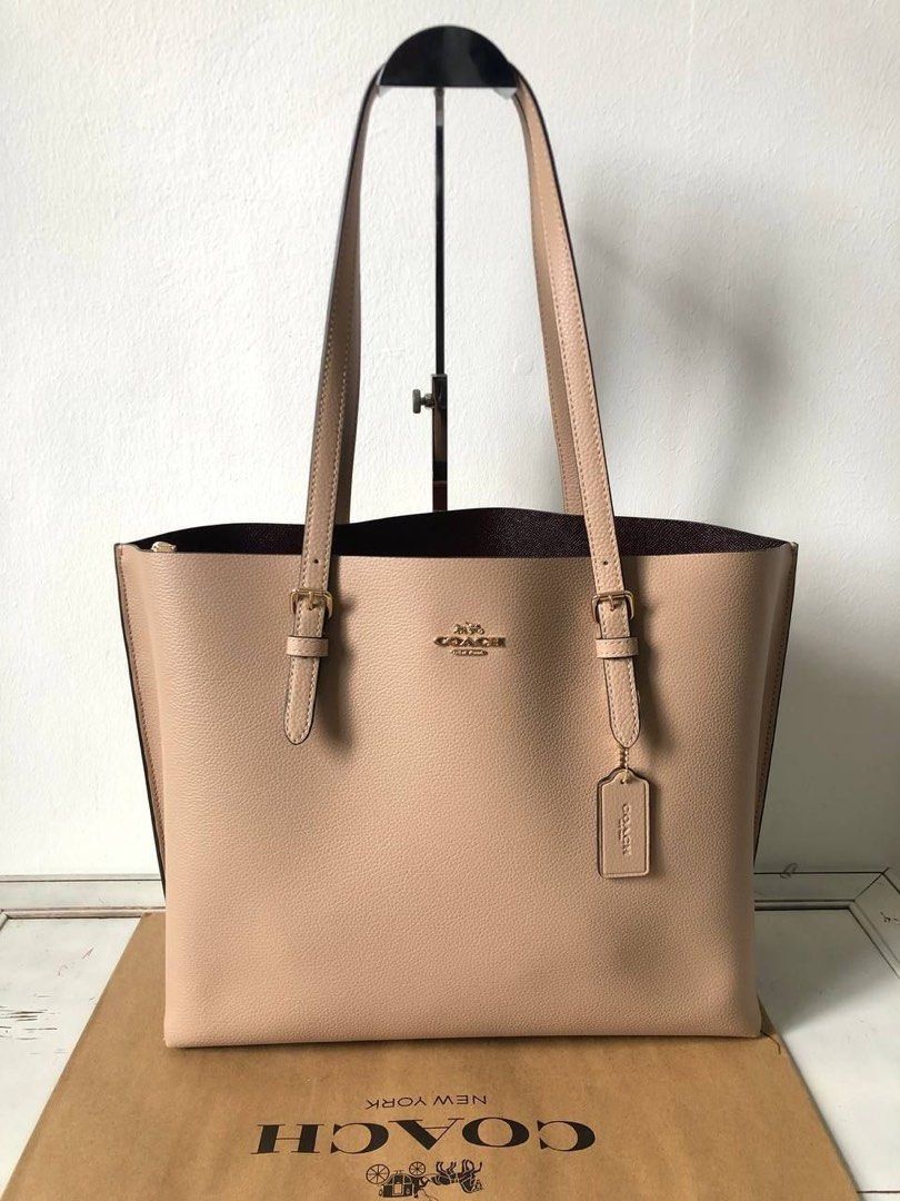 Coach mollie tote in Taupe Women s Fashion Bags Wallets Tote