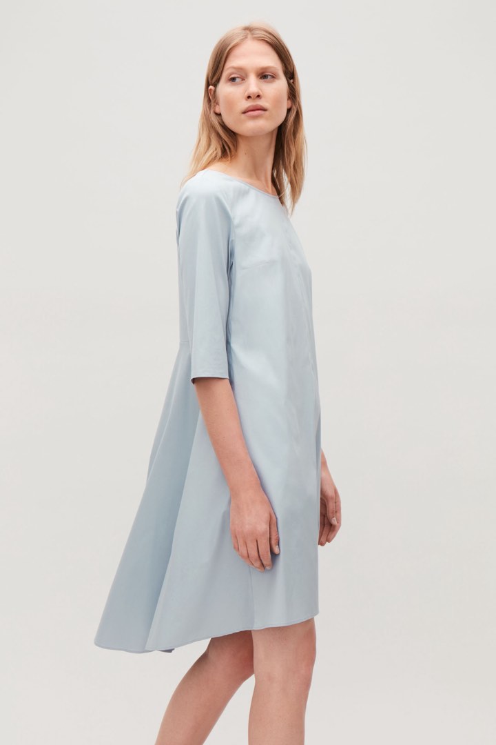 Cos light blue dress on sale