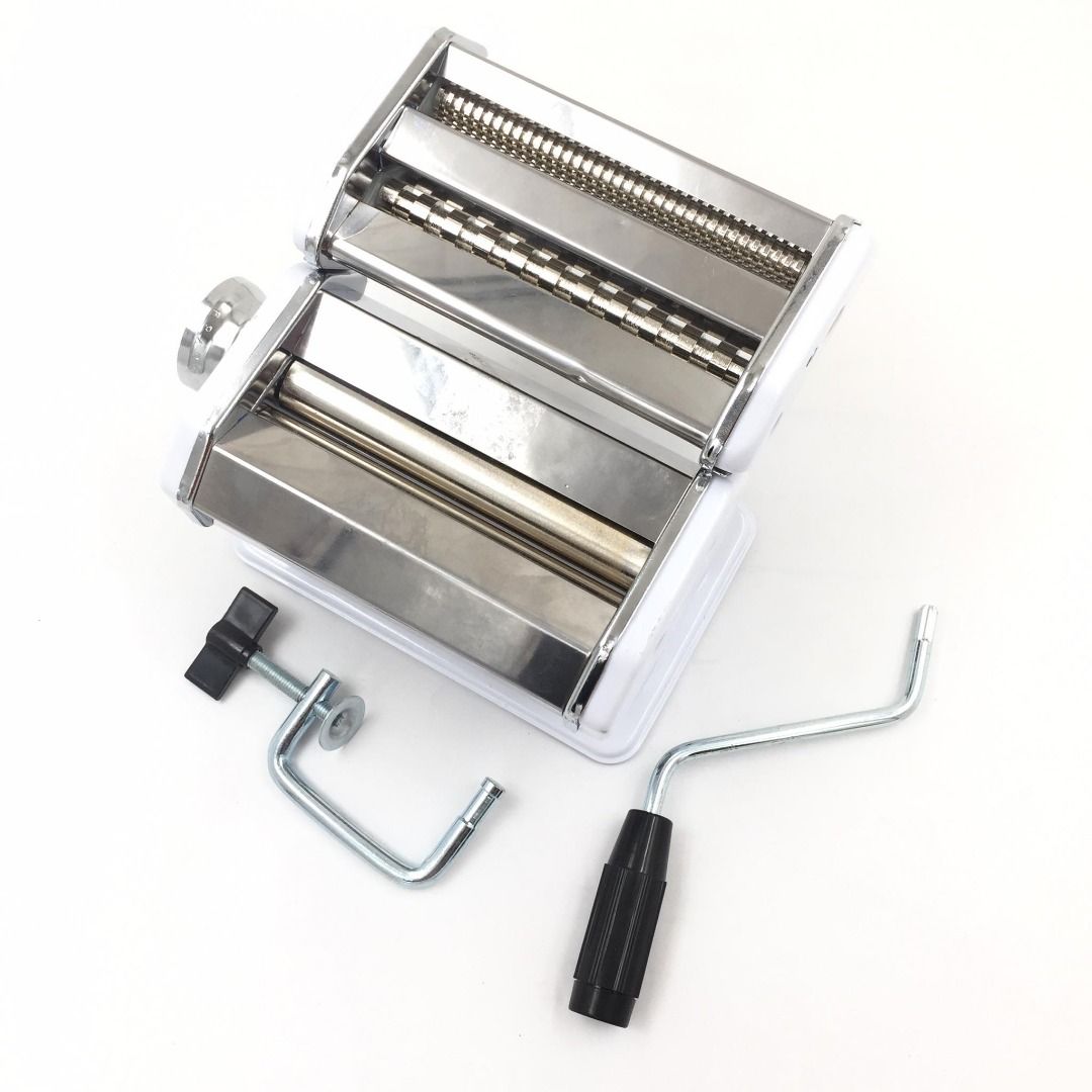 CROFTON Stainless Steel Pasta Machine (White), Furniture & Home Living