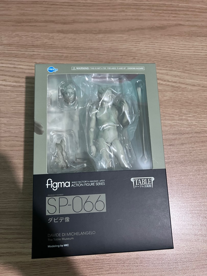 FREEing The Table Museum - Action Figure Figma Del David Di Michelangelo (15 Cm) - Statua Snodabile Da Collezione