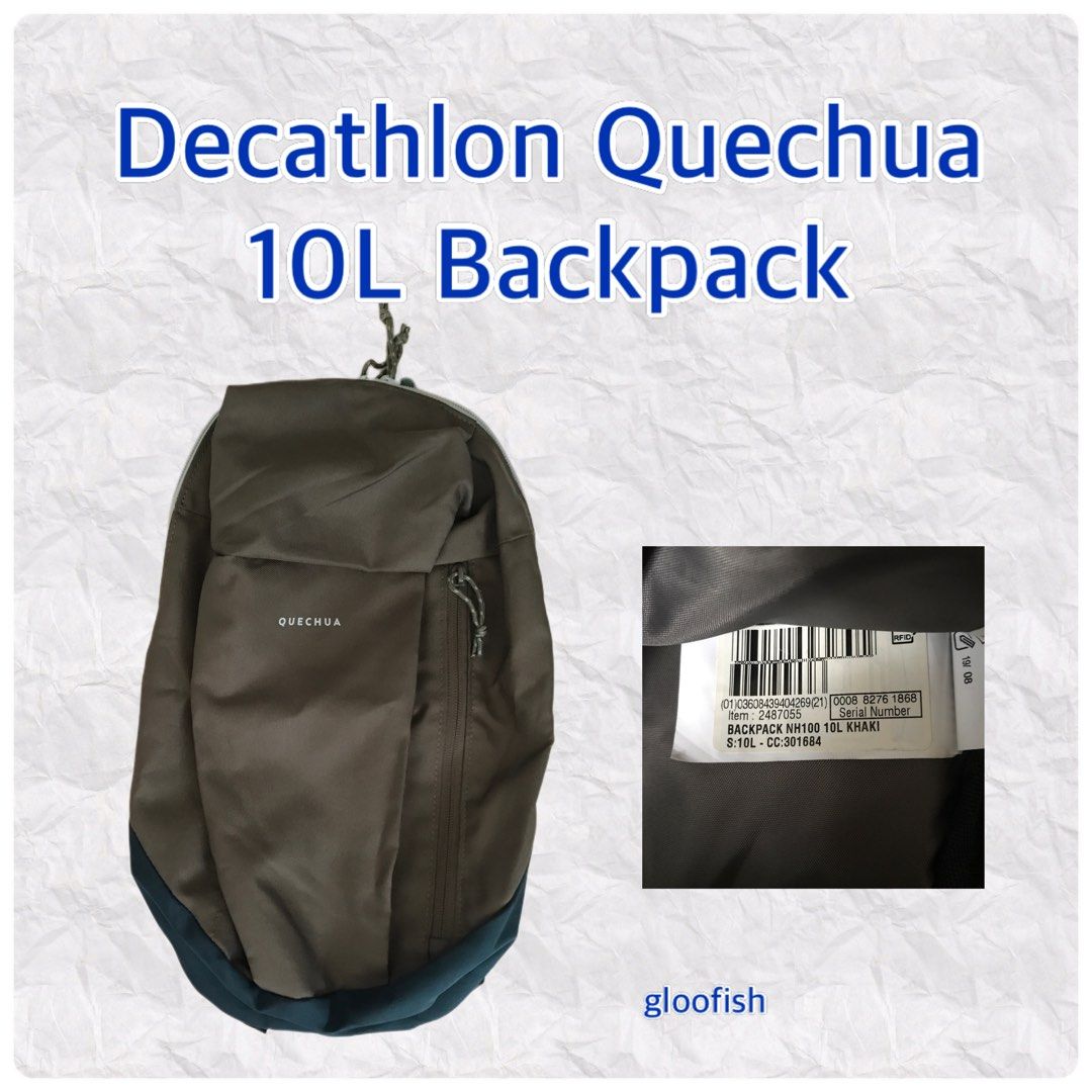 Decathlon Quechua 10L Backpack, Hobbies & Toys, Travel, Travel