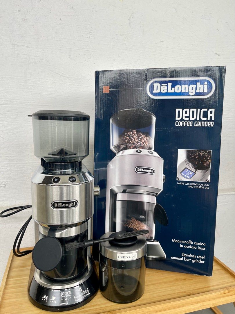 Delonghi Dedica Coffee Grinder, TV & Home Appliances, Kitchen