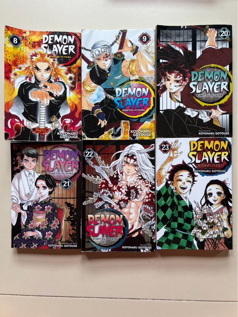 Demon Slayer Books, Hobbies & Toys, Books & Magazines, Comics & Manga