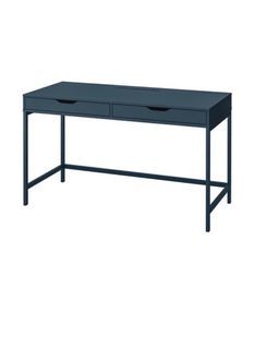 Desk ALEX from IKEA Navy Blue Excellent condition