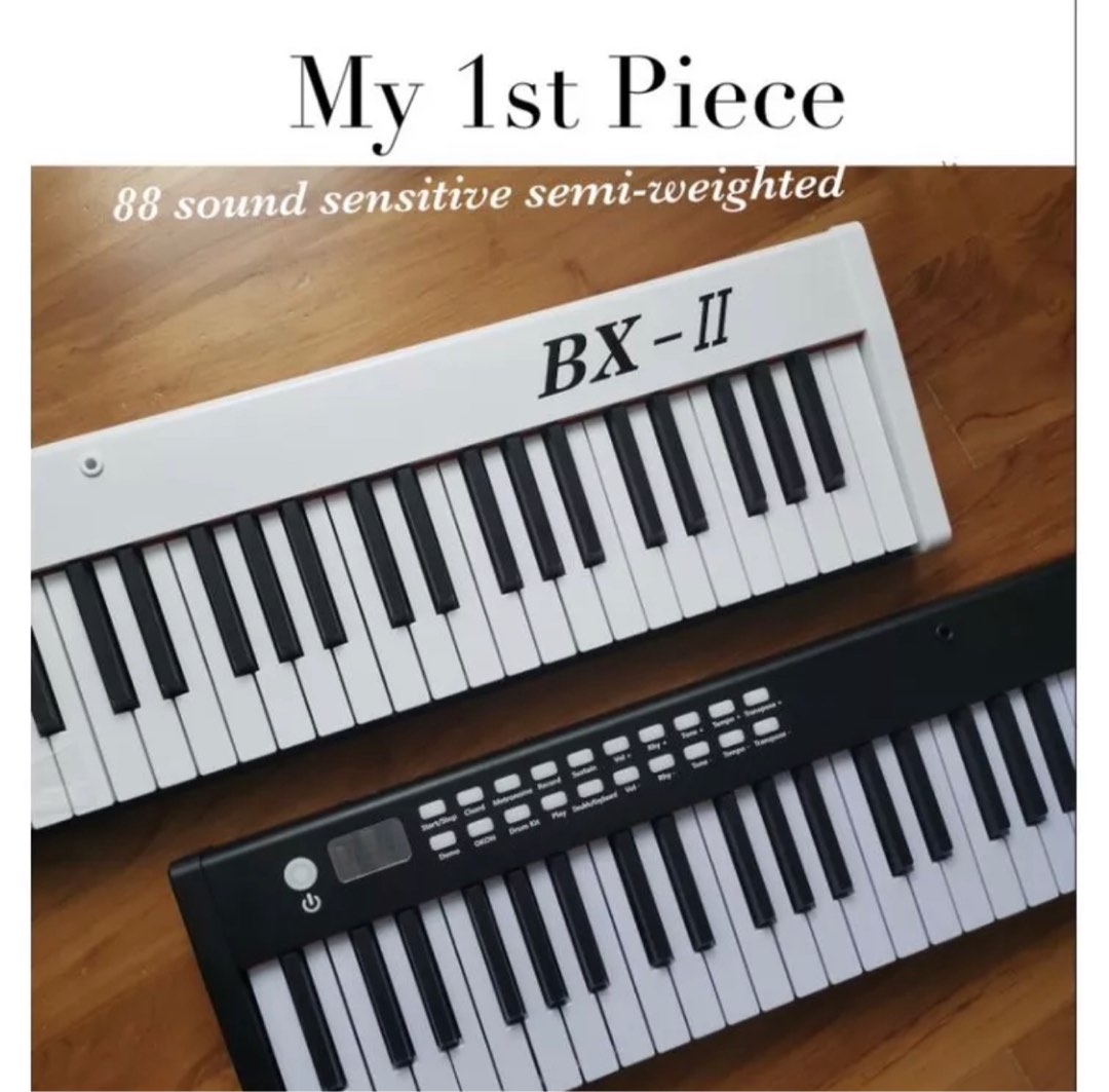 Digital Piano Keyboard BX-2 Electronic Piano, Hobbies & Toys, Music ...