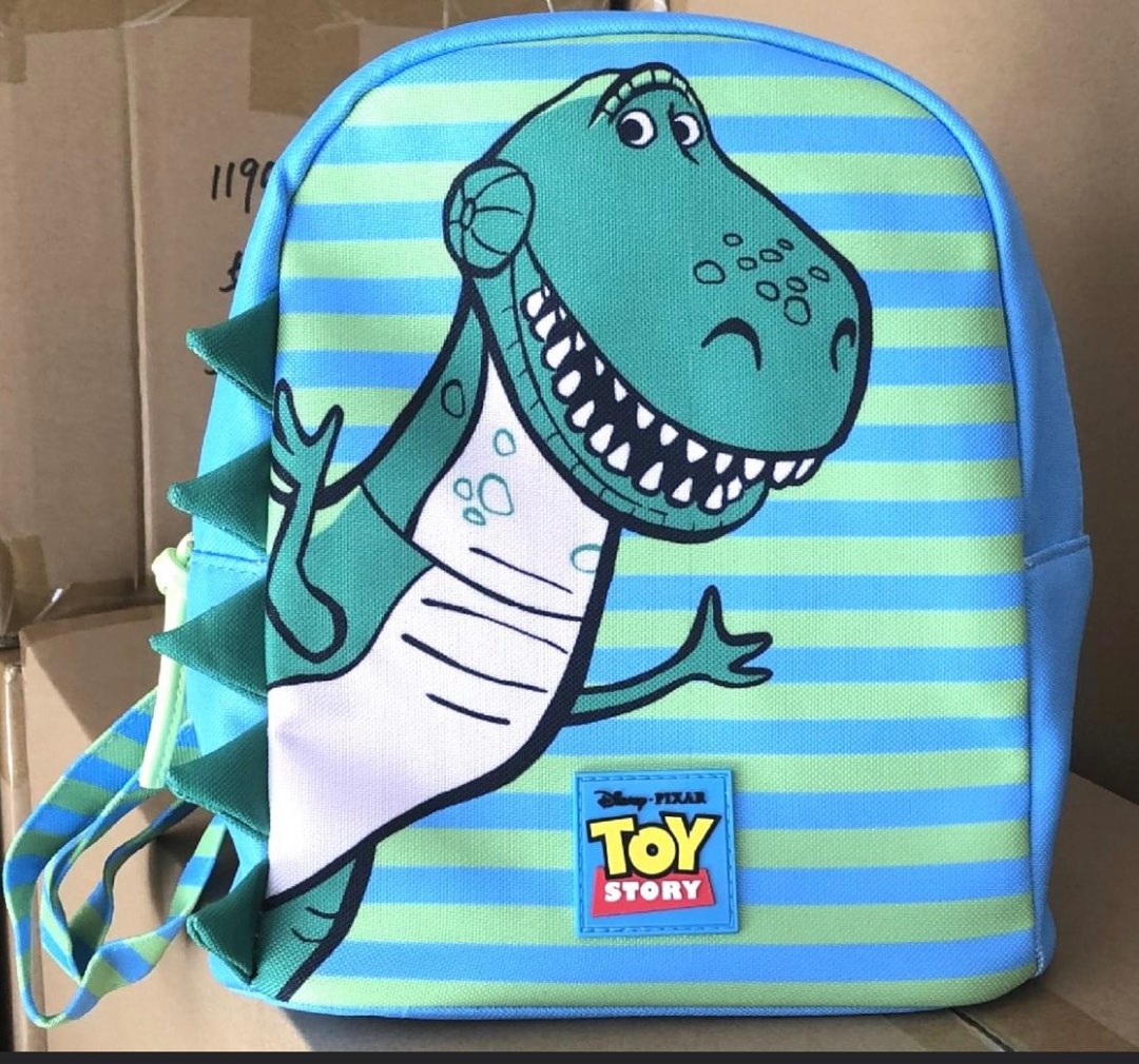 Disney Toy Story Rex Backpack Original fm Factory Export to England End