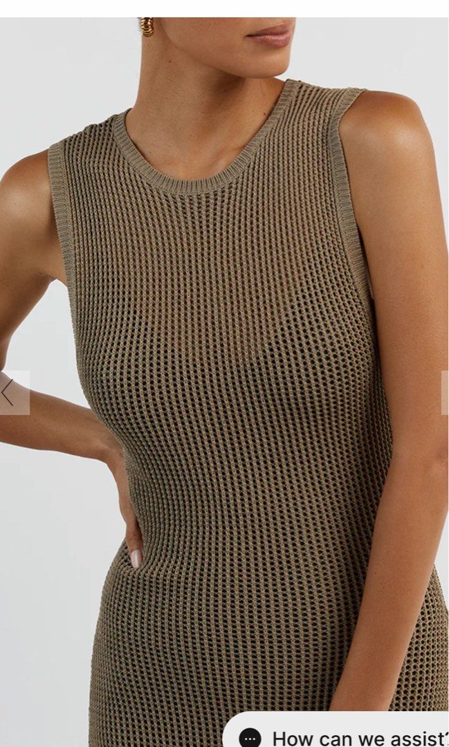 DISSH Ophelia Crochet Maxi Dress, Women's Fashion, Dresses & Sets