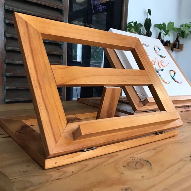 Baliartemedia EASEL DESK/ Easel Meja/ iPad stand on Carousell