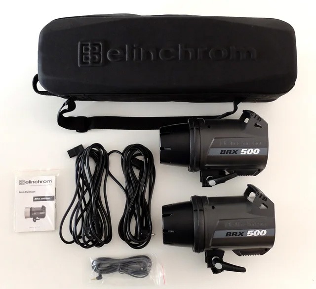 Elinchrom BRX 500 kit with softboxes, Photography, Photography ...