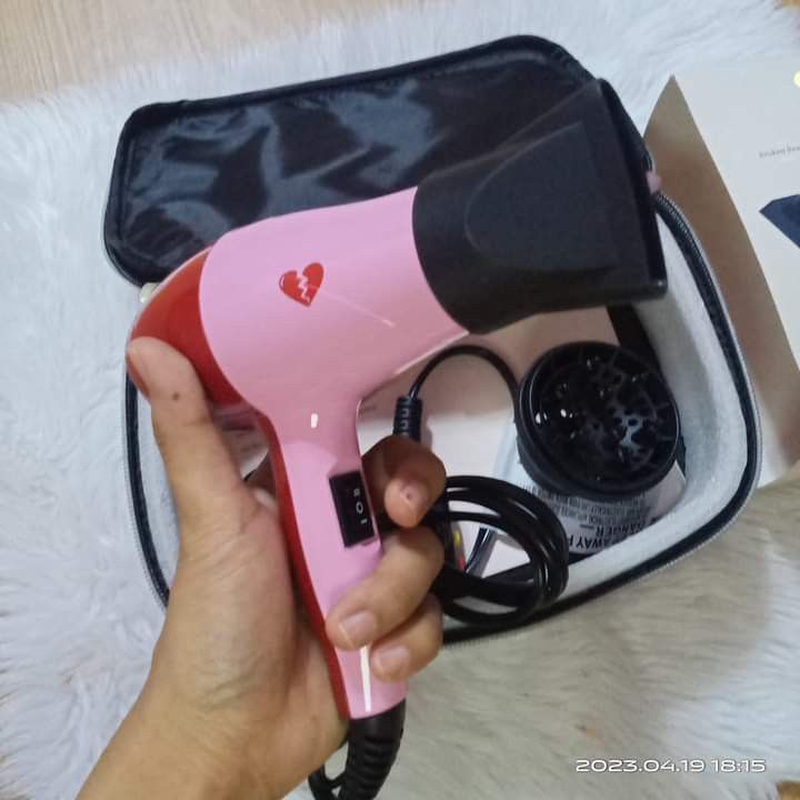 EVA NYC Mini Healthy Heat Pro power Blower Dryer Broken Heart Beauty Personal Care Hair on Carousell