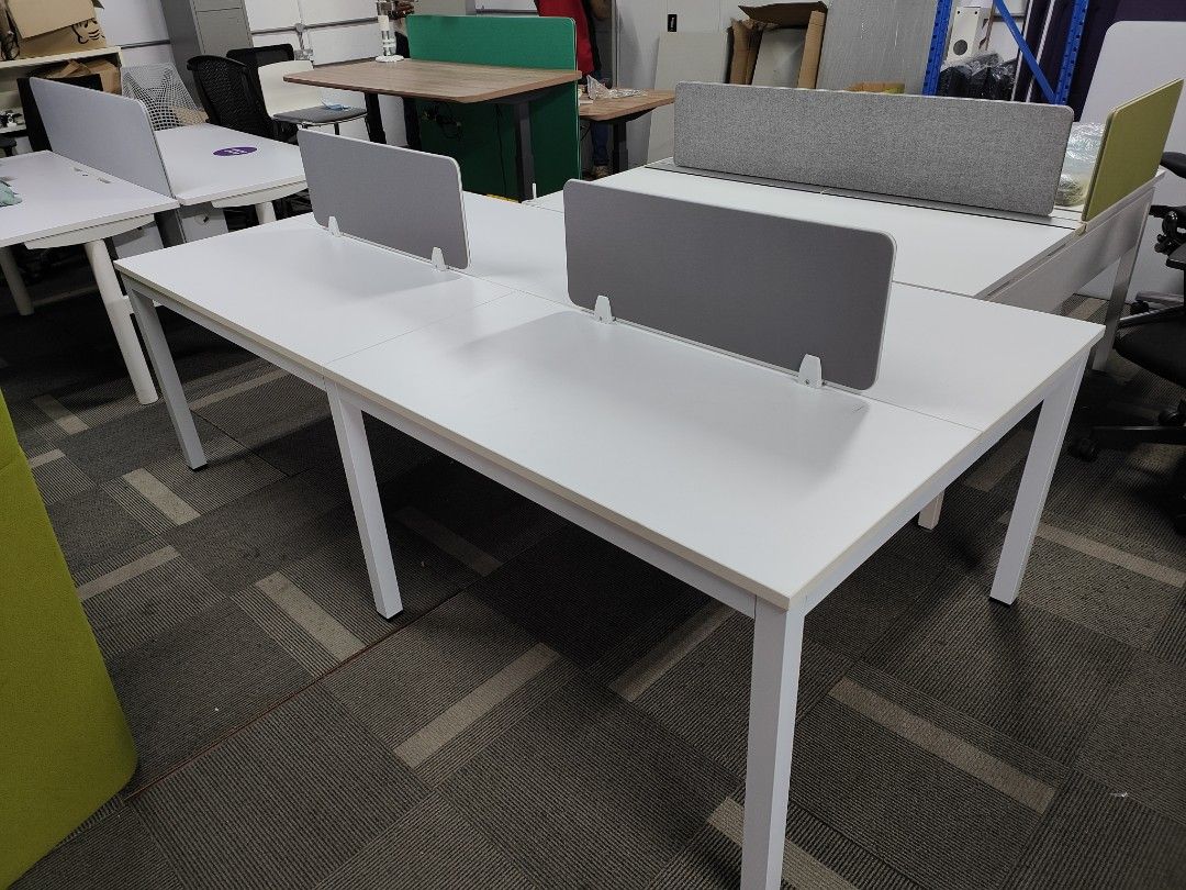 Ex stock desking system furniture warehouse sale, used office